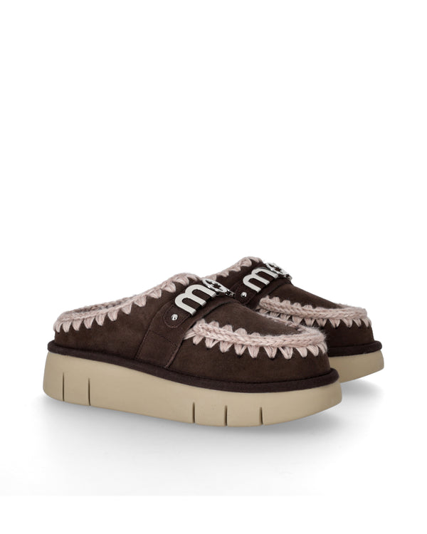 PANTOFOLA | BOUNCECLOGMETALLOGO MOCHA